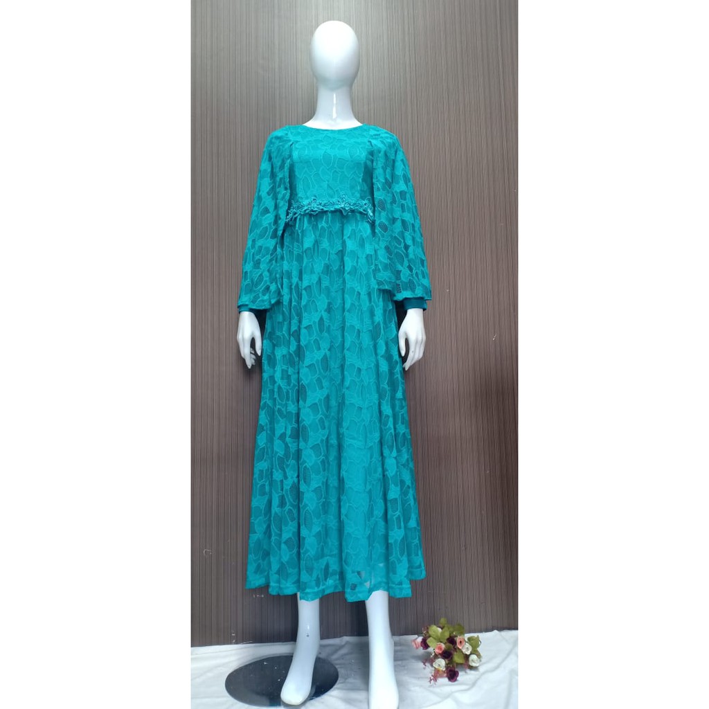 CYRILLO CAPE DRESS ORI BY SHAKIRA REAL PIC/ DRESS BRUKAT /CAPE DRESS/ DRESS MAXI / BAJU PESTA RUMAH KEBAYA BANDUNG RUMAH SONGKET BANDUNG