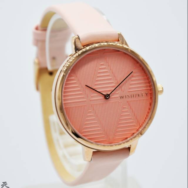 Jam Tangan Wanita Original Wish/Key WK1008RG/15 Garansi 2 Tahun