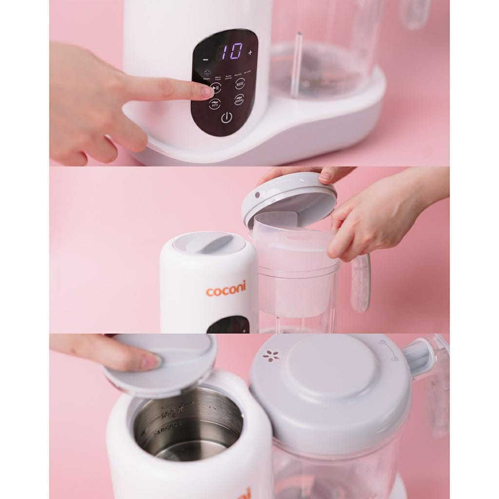 Coconi 5 in 1 Multi-functional Baby Food Processor - Mesin pengolah Makanan Multifungsi