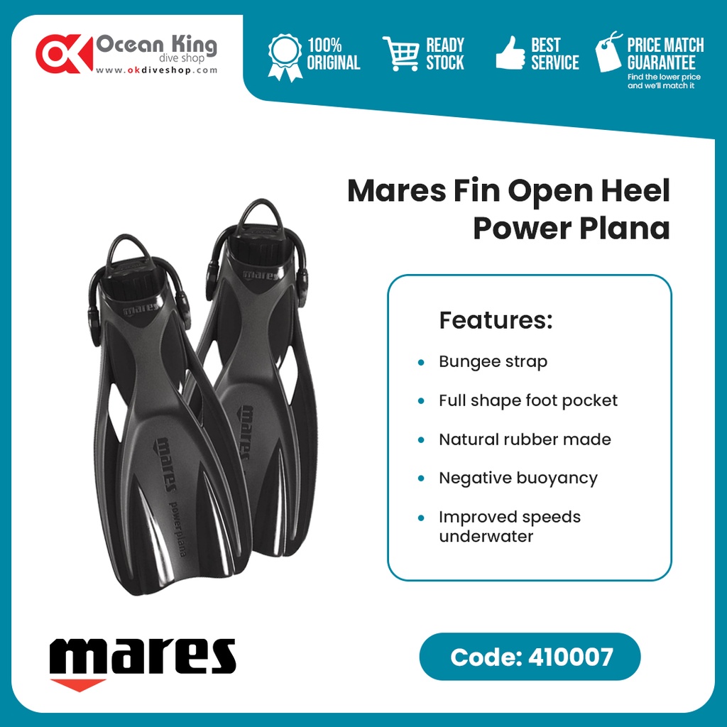 Fin Mares OH Power Plana - Diving Fins