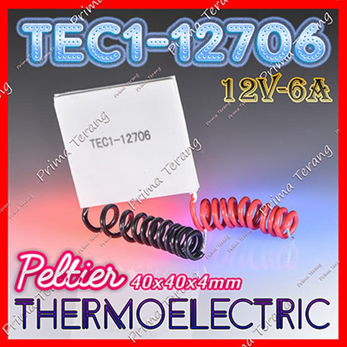 TEC1-12706 Peltier Thermoelectric TEC 12V 6A TEC1 12706 Pendingin