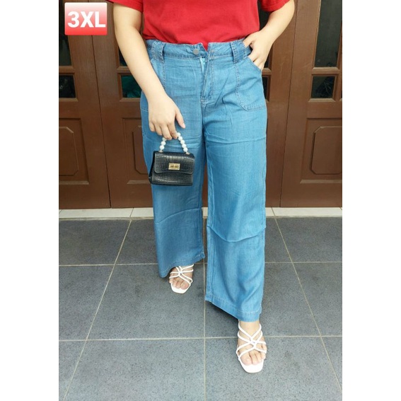 NEW CELANA KULOT IMPORT DENIM VARIANT SIZE/KULOT MURAH