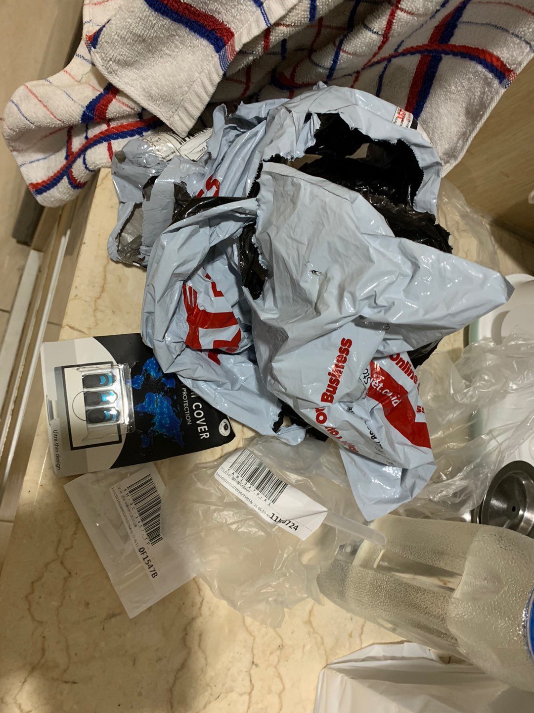 [sunshine 44] Corong Plastik 90mm 90mm Warna Putih