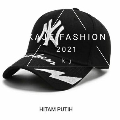 HEPPY - SHOPING // TOPI BASEBALL MEREK NY HALILINTAR HAT PRIA WANITA TERBARU / BASEBALL BAHAN DISTOR NY HALILINTAR/ COD