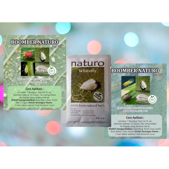 Naturo Whitefly Natural Herb Pestisida Nabati Insectisida Organik Top