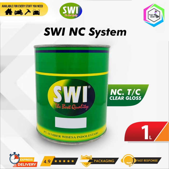 SWI NC T/C CLEAR GLOSS 1 Liter Set