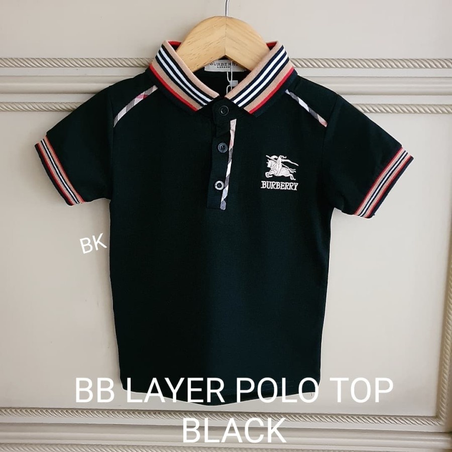 BB LAYER KAOS POLO ANAK COWOK KOREA IMPORT BAHAN TEBAL PREMIUM