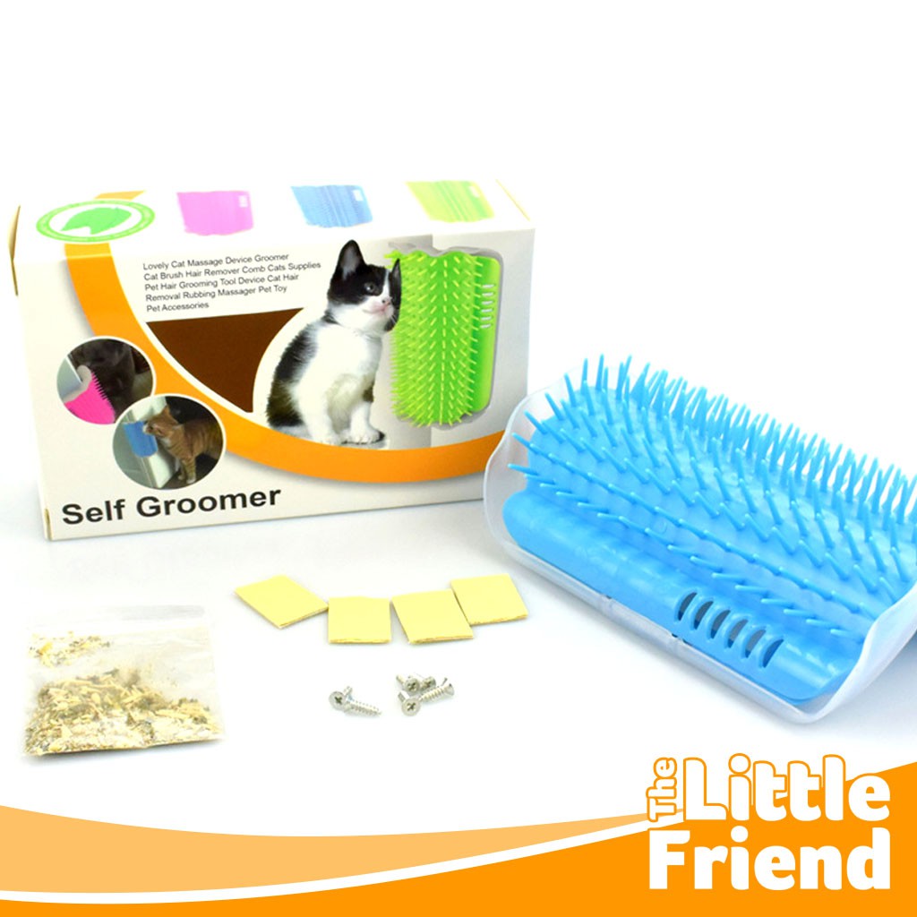 Sisir Sikat Pijat Garukan Catnip Bulu Kucing Mandiri/Cat Self Groomer