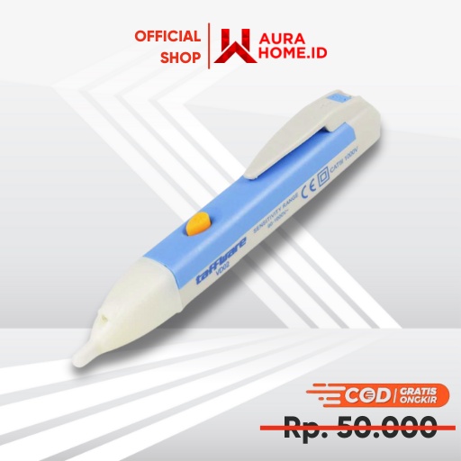 Pen Non-contact AC Voltage Alert Detector 90V-1000V / Alat Tespen Taspen Test Pen Detektor Detector 