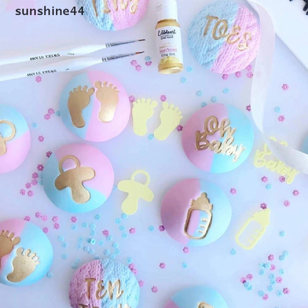 Sunshine Cetakan Kue / Biskuit / Fondant DIY Model Emboss