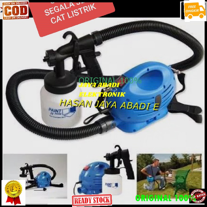J205 ORIGINAL PAINT GUN SPRAY ZOOM ALAT SEMPROTAN SEMPROT CAR KAYU TEMBOK KOMPRESOR ANGIN MESIN TUKA