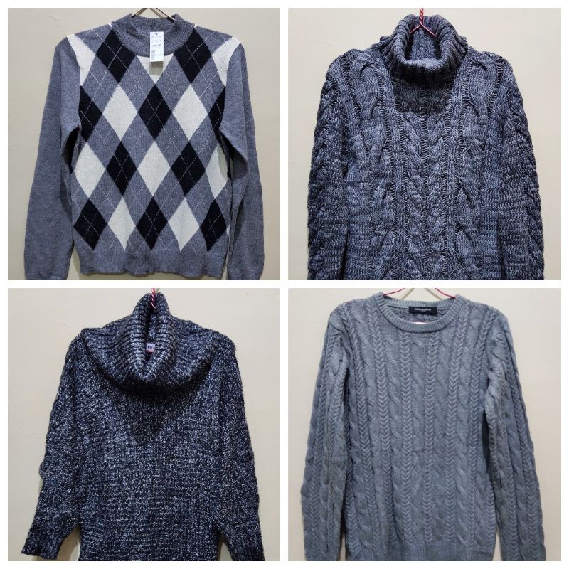 RAJUT/KNIT BRAND ZARA, H&M, UNIQLO DLL MURAH