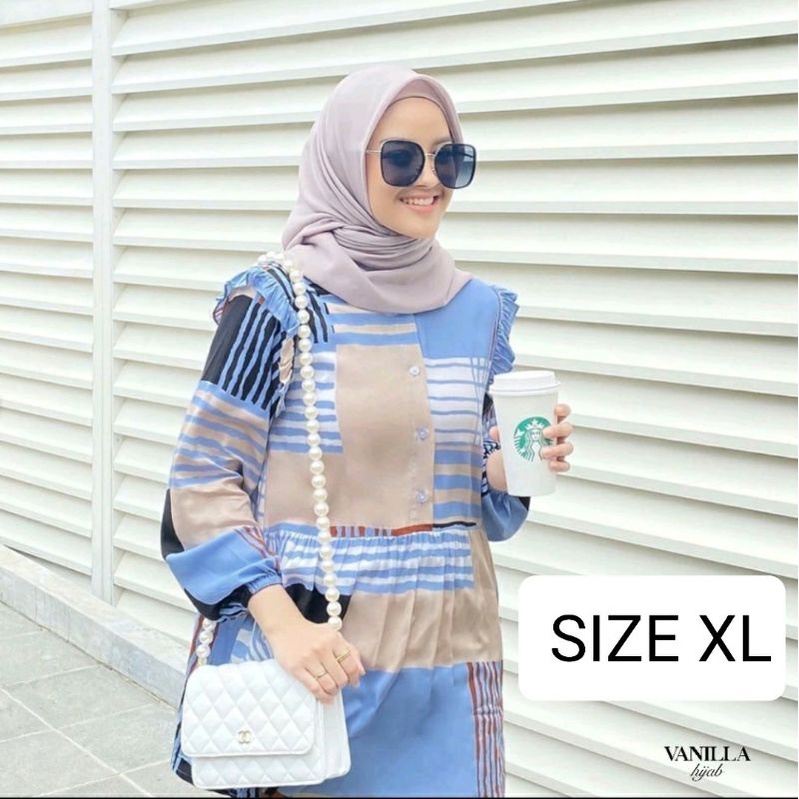 Doris Blouse - MIAMI by: Vanilla Hijab