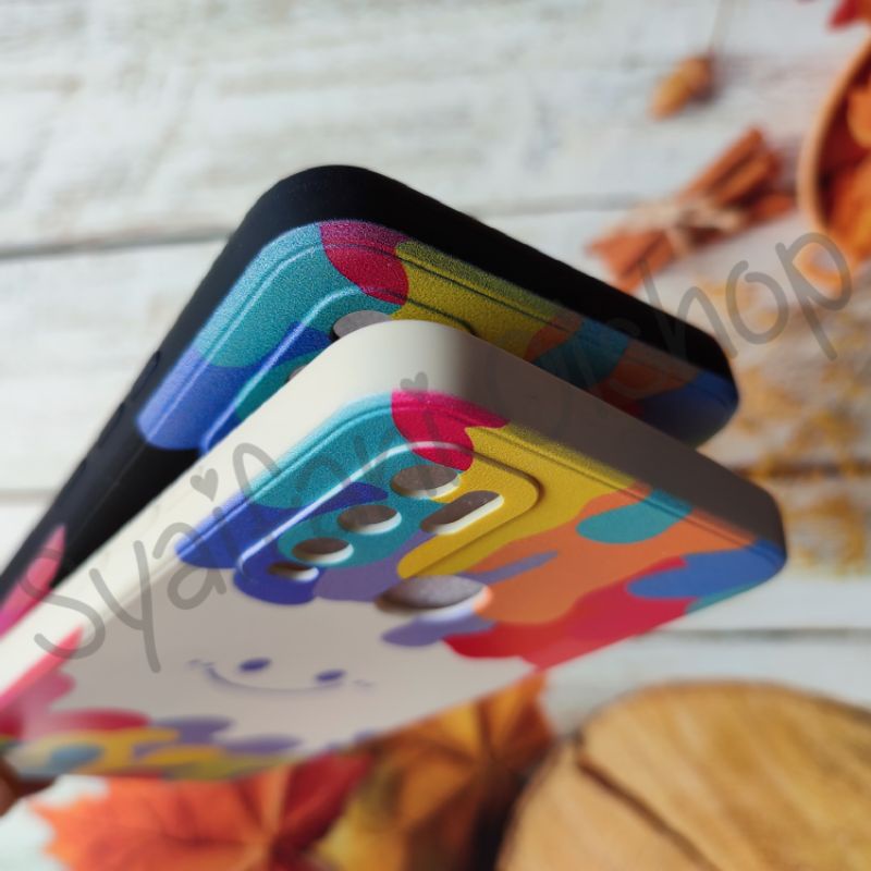 Case Smile Vivo Y50 / Vivo 1935 Softcase Smile Candy Colour Soft TPU Lembut