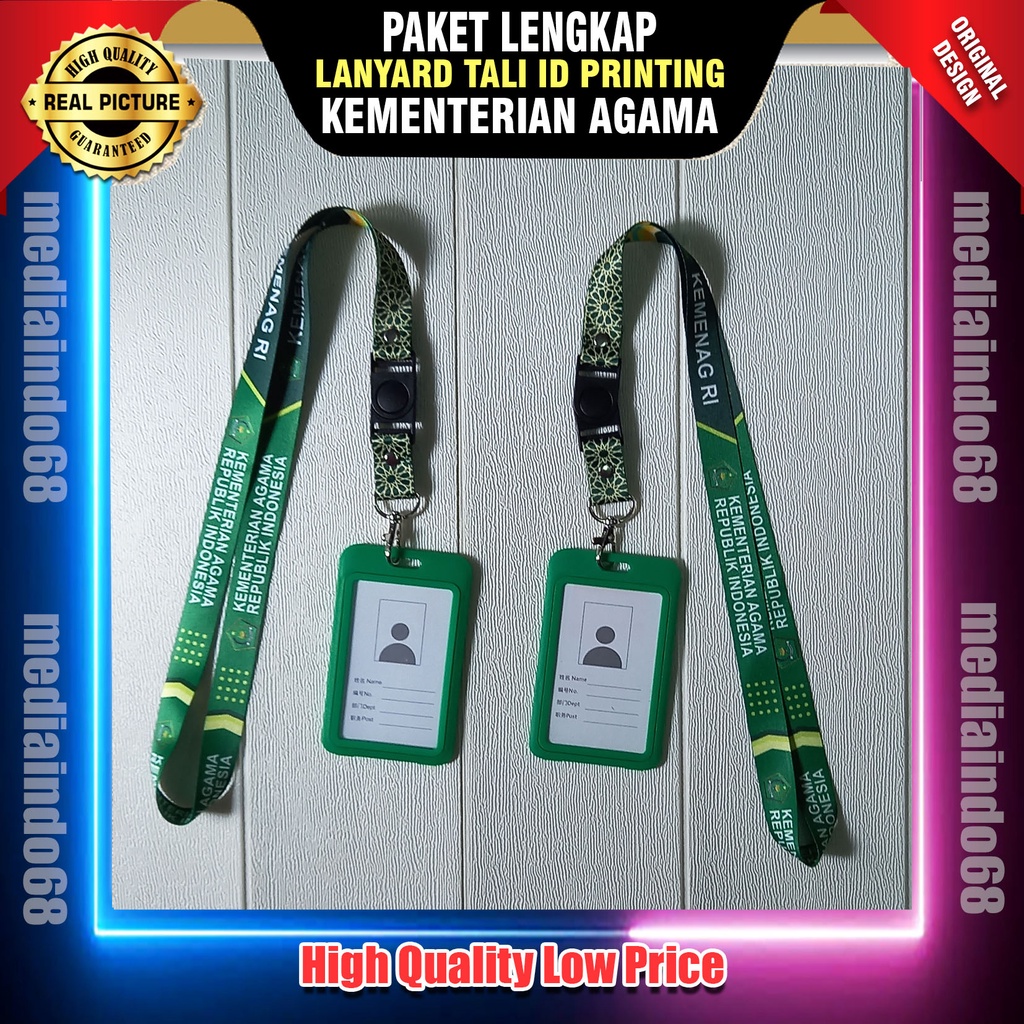 

Kemenag Lanyard Id Card (Paket Murah)