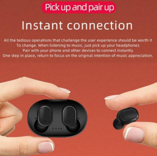 Headset xiaomi airdots bluetooth wireless earphone handset handsfree hedset henset hensfri hf