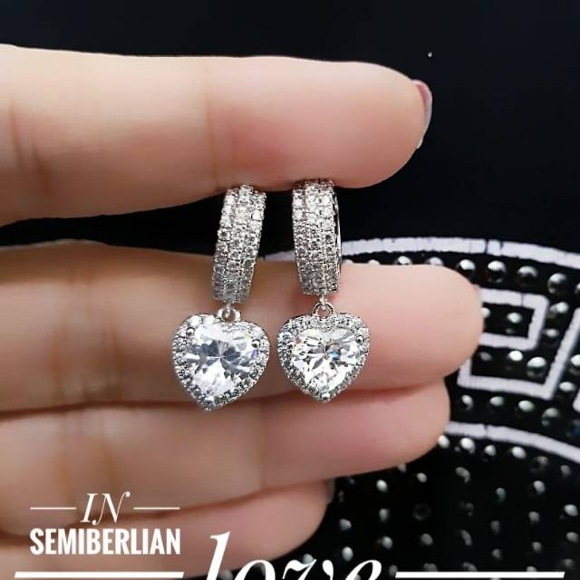 Xuping anting lapis emas 0907k