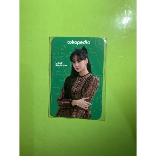 photocard lisa toko hijau
