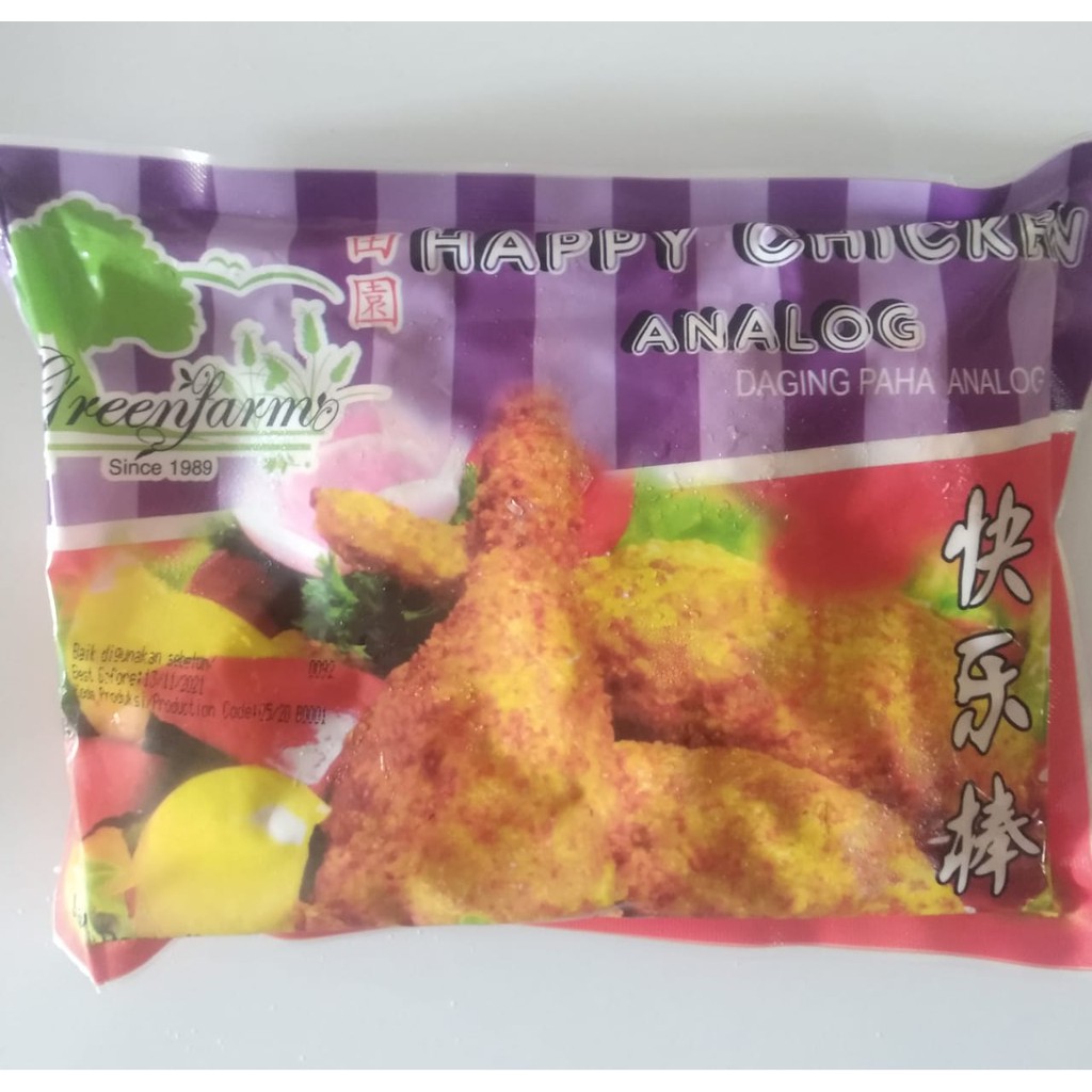 

Happy Chicken Analog/ Daging Paha Vegetarian / Kuai Le Bang