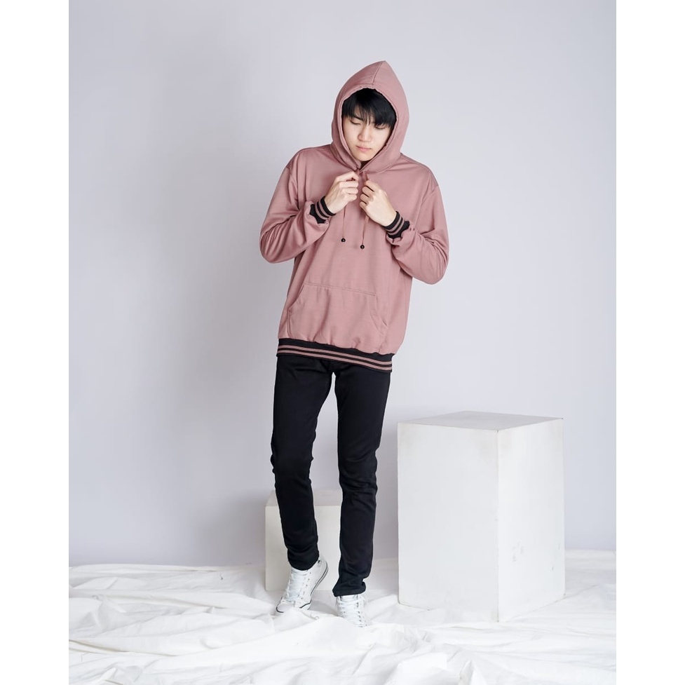 Alipio Fashion / Sweater Hoodie BASIC MOCCA