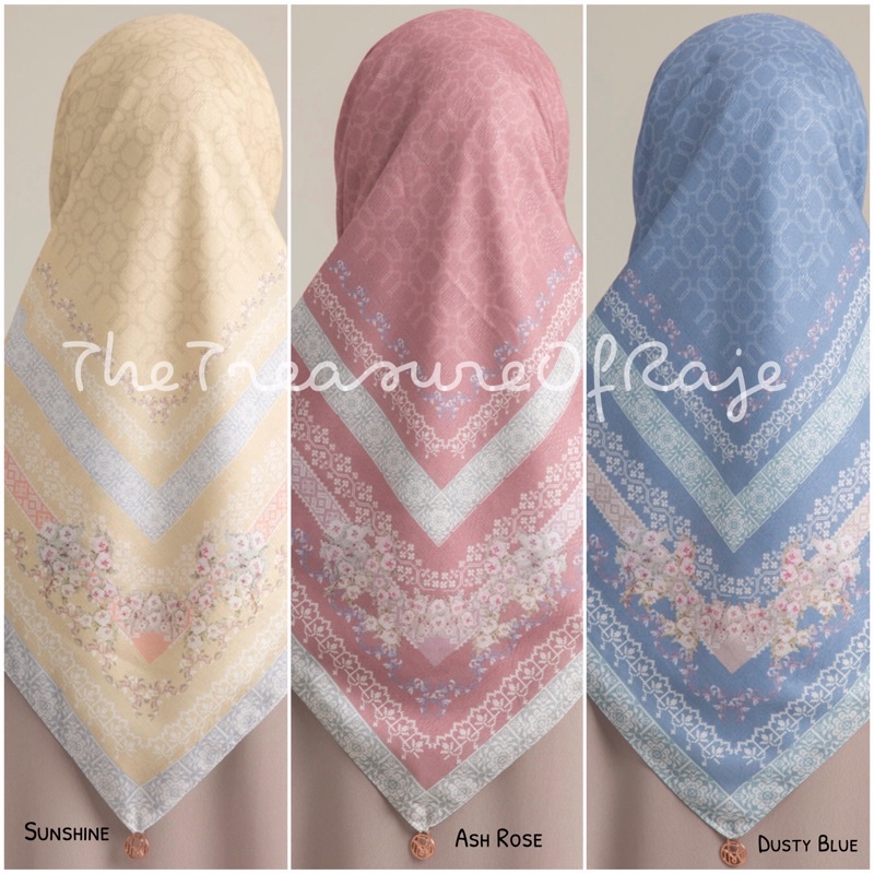 Vladi Scarf Riamiranda RM Hijab Square Segi empat Voal Ria miranda New Original