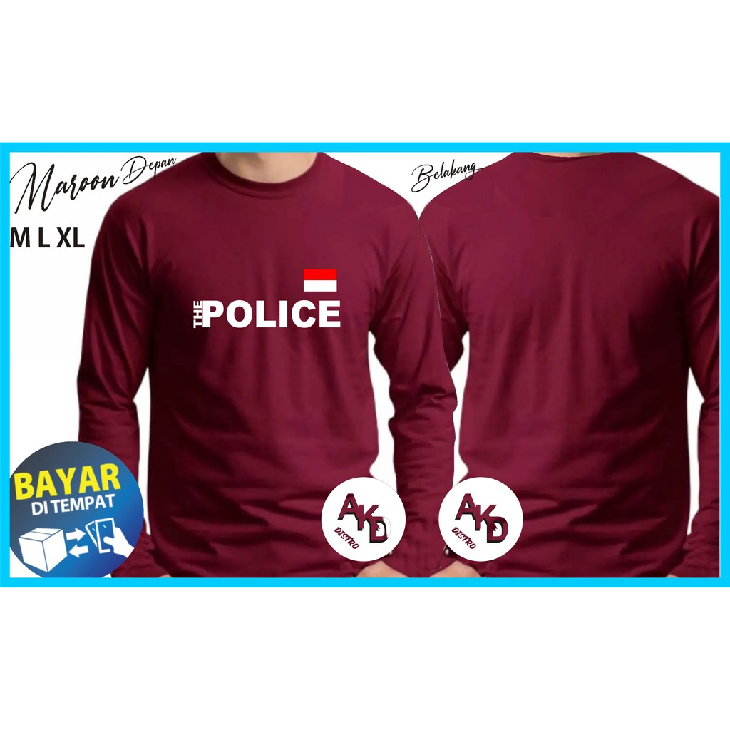 COD/KAOS THE POLICE BENDERA/KAOS EKSPRESI/KAOS HITS/KAOS BANDUNG/KAOS MURAH/KAOS DISTRO