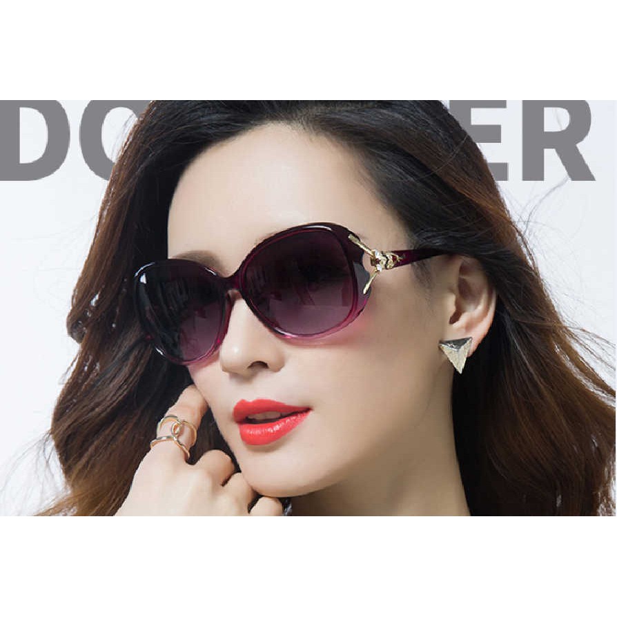Kacamata Hitam Sunglass Elegan Anti Silau Polarisasi HD Bisa COD Kaca Mata Wanita Anti UV