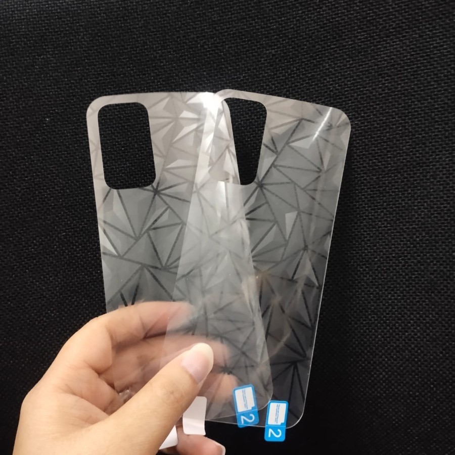 SAMSUNG NOTE 20 NOTE 20 PLUS NOTE 20 PRO ANTI GORES BELAKANG SKIN DIAMOND 3D GARSKIN DIAMOND