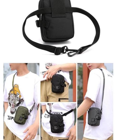 Tas Selempang Hp Multifungsi Slingbag Tas Pria Pinggang Suoyate 130