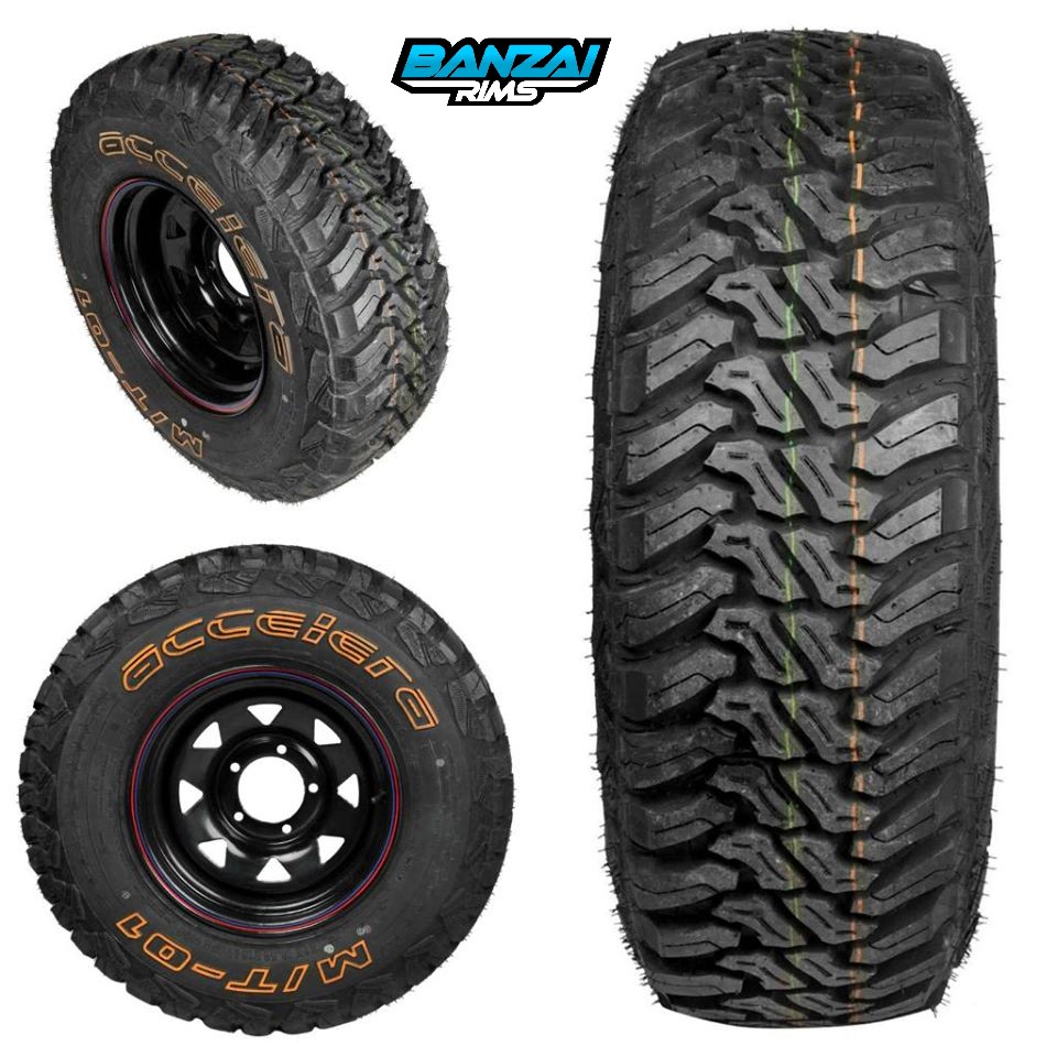 Ban Mobil 4x4 Offroad 31x10,5 R15 ACCELERA M/T 01 List Orange Untuk