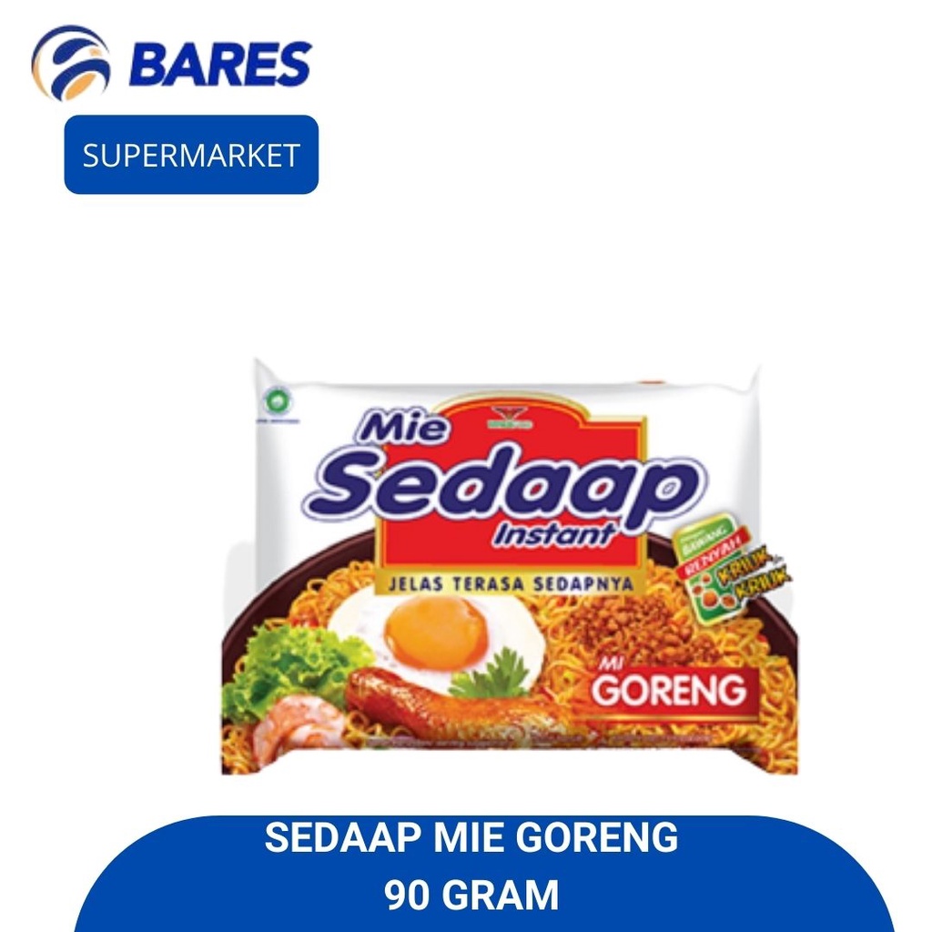 

Sedaap Mie Instan Goreng 90 Gram