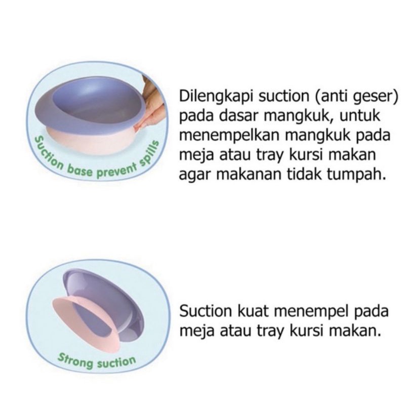 BABY SAFE Suction Bowl B354 / Meal Bowl B356 Mangkok Makan Bayi Anak