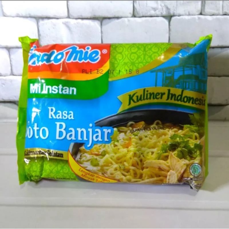 

Mie Indomie Soto Banjar khas Kalimantan Selatan