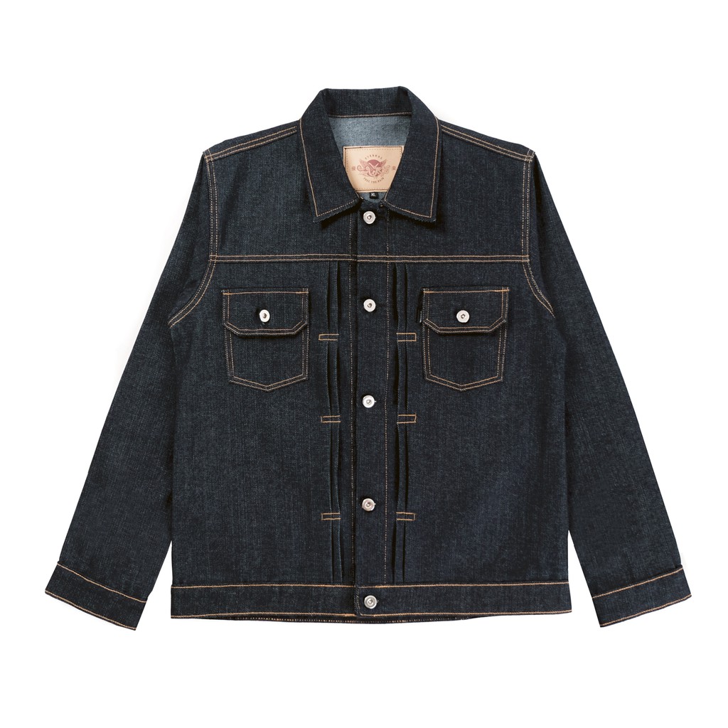HAMMER DARK INDIGO DENIM JACKET TYPE II - JAKET JEANS