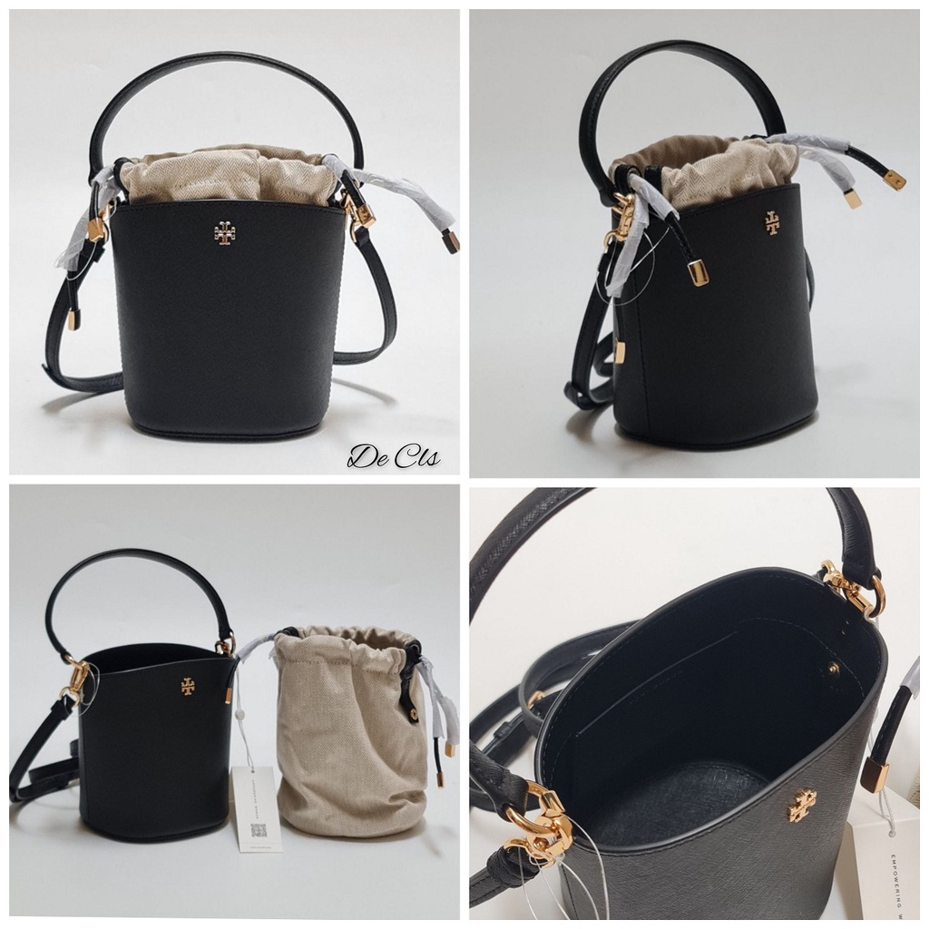 Tas TB Emerson Mini Bucket Bag Black sz 18x15x12cm