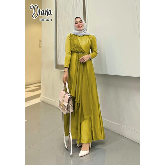 DIANA Gamis Mewah Pesta Muslimah