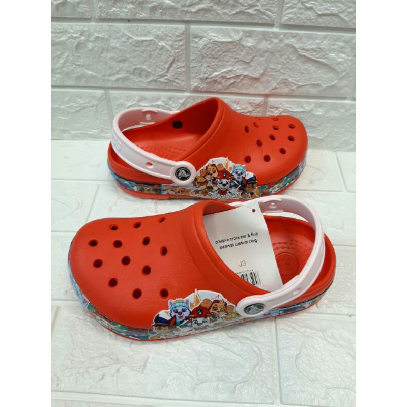 Sandal Crocs Anak / Crocs Led Paw Patrol Clog