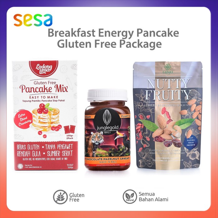 

BISA COD Breakfast Energy Pancake - Gluten Free Package