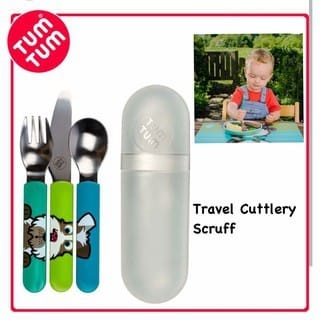 Tum Tum Easy Scoop Travel Cutlery With Case