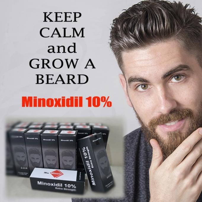 Minoxidil 10% Obat Brewok Serum Rambut Bukan Tugain Ak