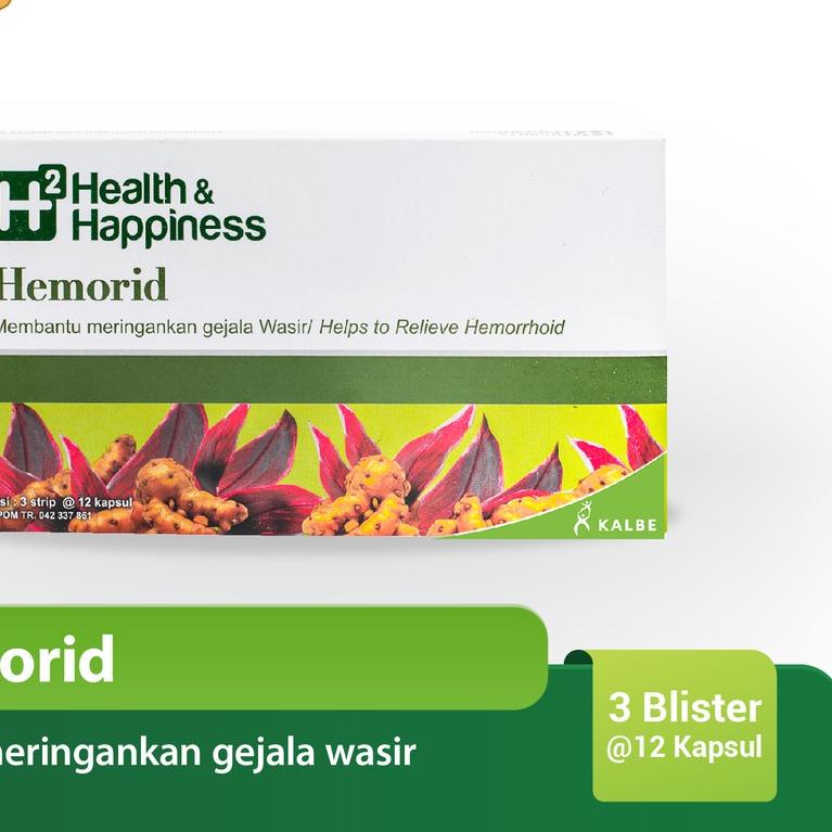 ☆ H2 Hemorid - Meringankan Ambeien / Wasir ✤