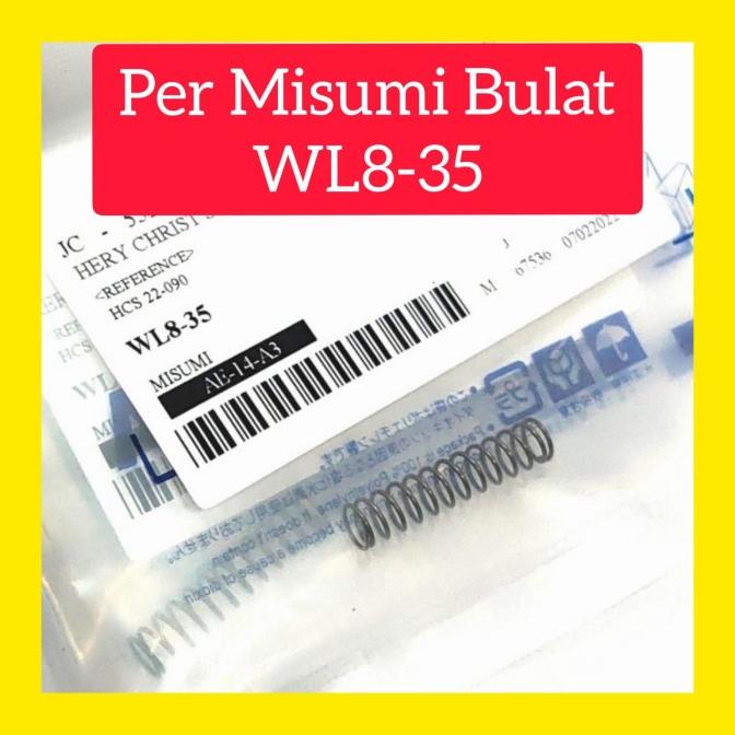 +%+%+%] Per Misumi Bulat WL8-35 , Per Misumi Bulat WL 3,5cm od8 - Per Valve