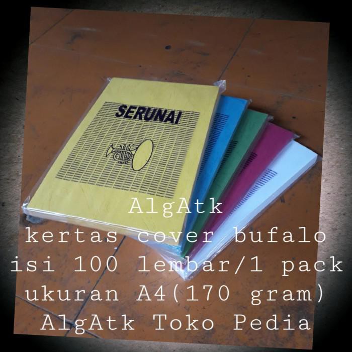 

Kertas / Kertas Cover Bufalo Ukuran A4 Isi 100 Lembar - Pink