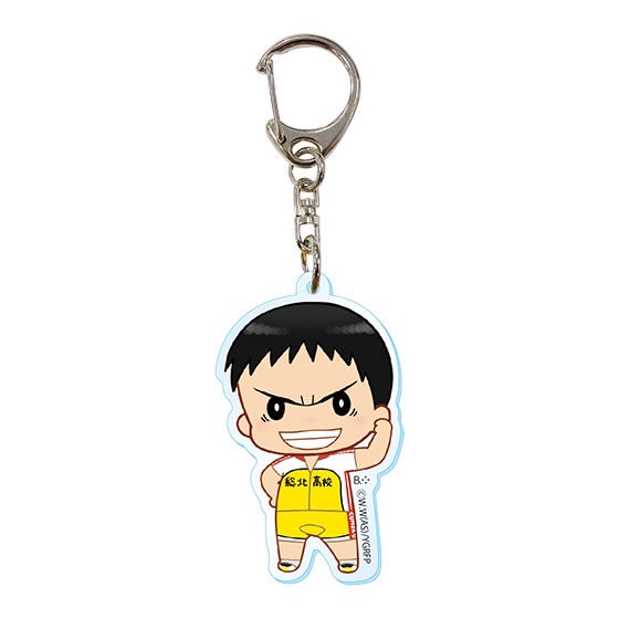 Yowamushi Pedal Yowapeda Grande Road Acrylic Keychain Tadokoro Jin