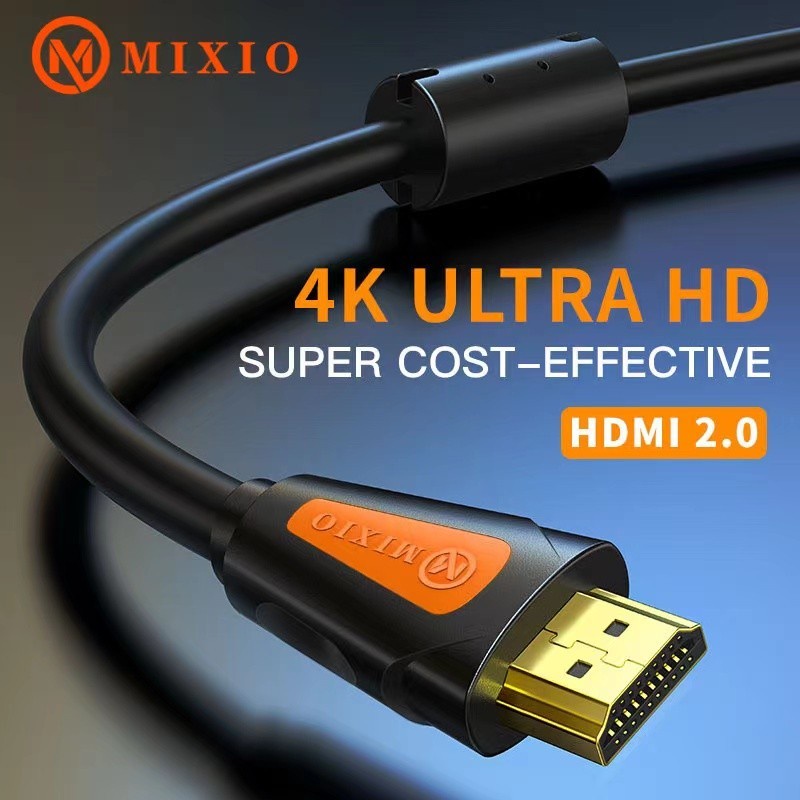 MIXIO Kabel HDMI) [1M - M02] v.2.0/b Ultra HD 4K