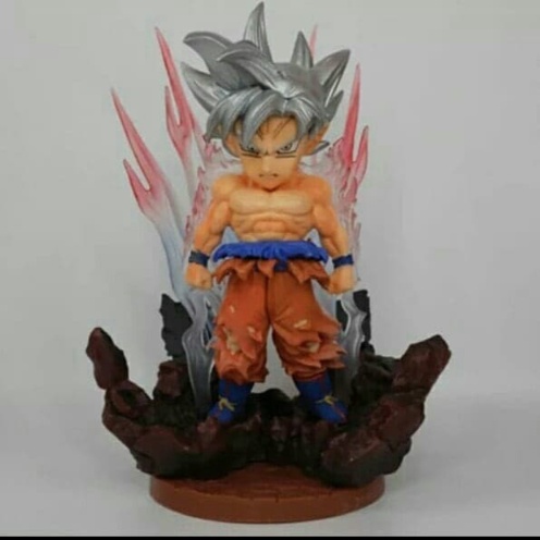Dijual Chibi Arts Dragon Ball Super Son Goku Ultra Instinct Aura Figure Diskon