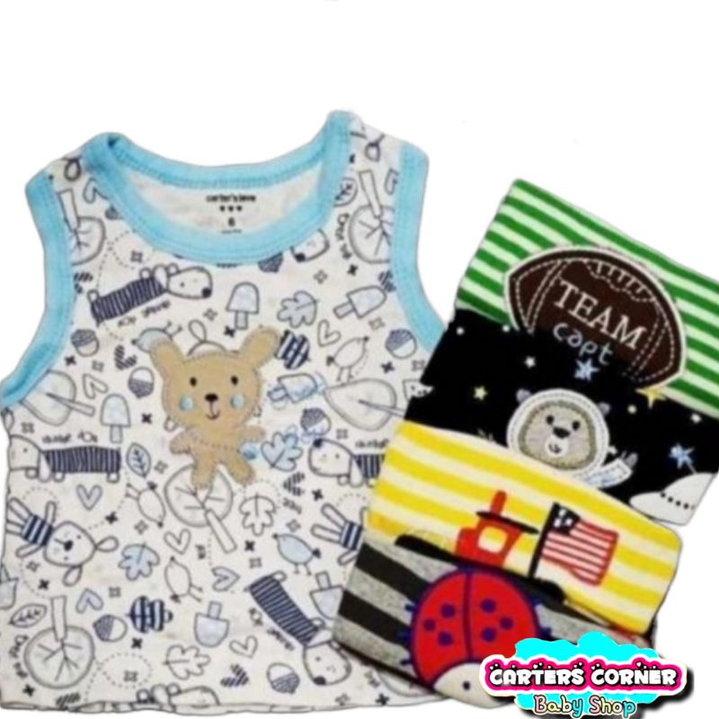 ATASAN KUTUNG BAYI 6-24M TEES BLUEFLY KAOS LENGAN KUTUNG / PANJANG / PENDEK BAYI ISI 5 PCS (SNI) / TEE LENGAN KAOS OBLONG /PANJANG / PENDEK BAYI KATUN SNI