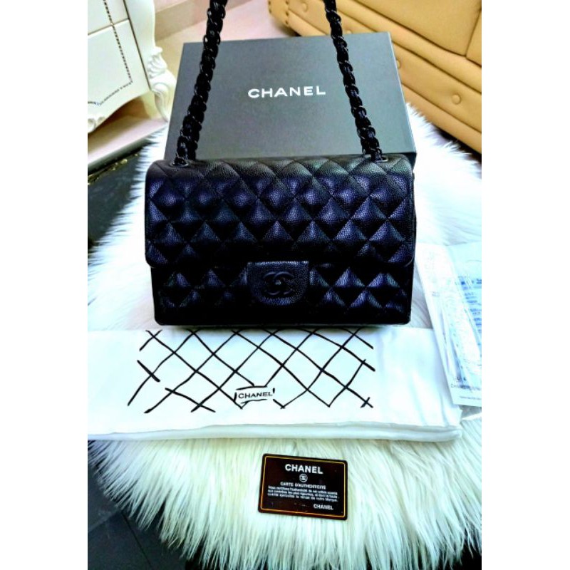 NEW CHANEL CLASSIC/ YUNI SARAH/ MIRROR 1:1/WITH BOX AND NOSER/ REAL PIC / TAS BRANDED