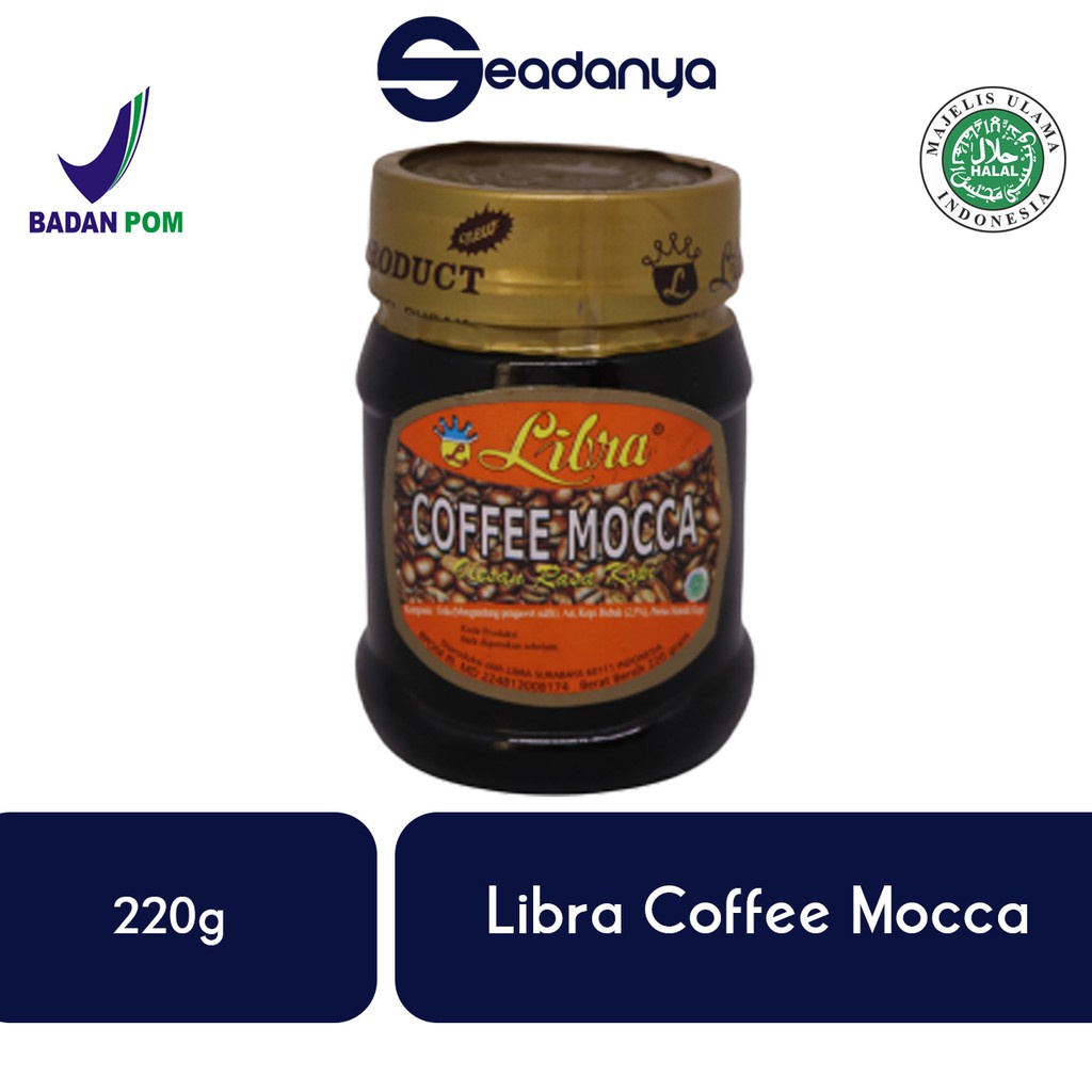 

Libra Coffee Mocca - Olesan rasa Kopi 220gram - Halal MUI & BPOM