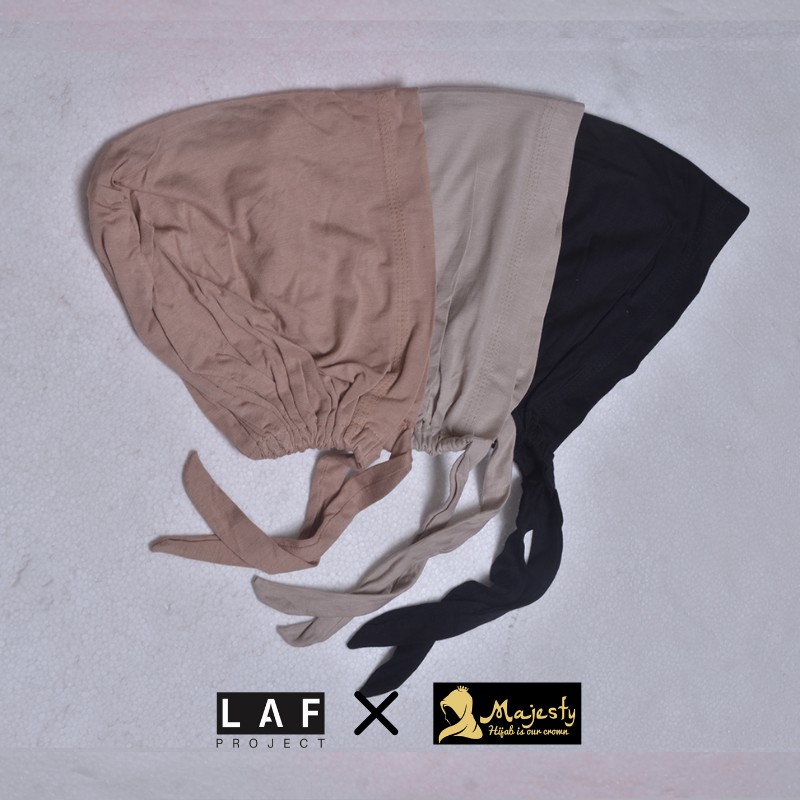 Inner Jilbab Untuk Wajah Bulat Dalaman Ciput Turki Rayon Kerudung Premium Majesty Hijab LAF Project-1